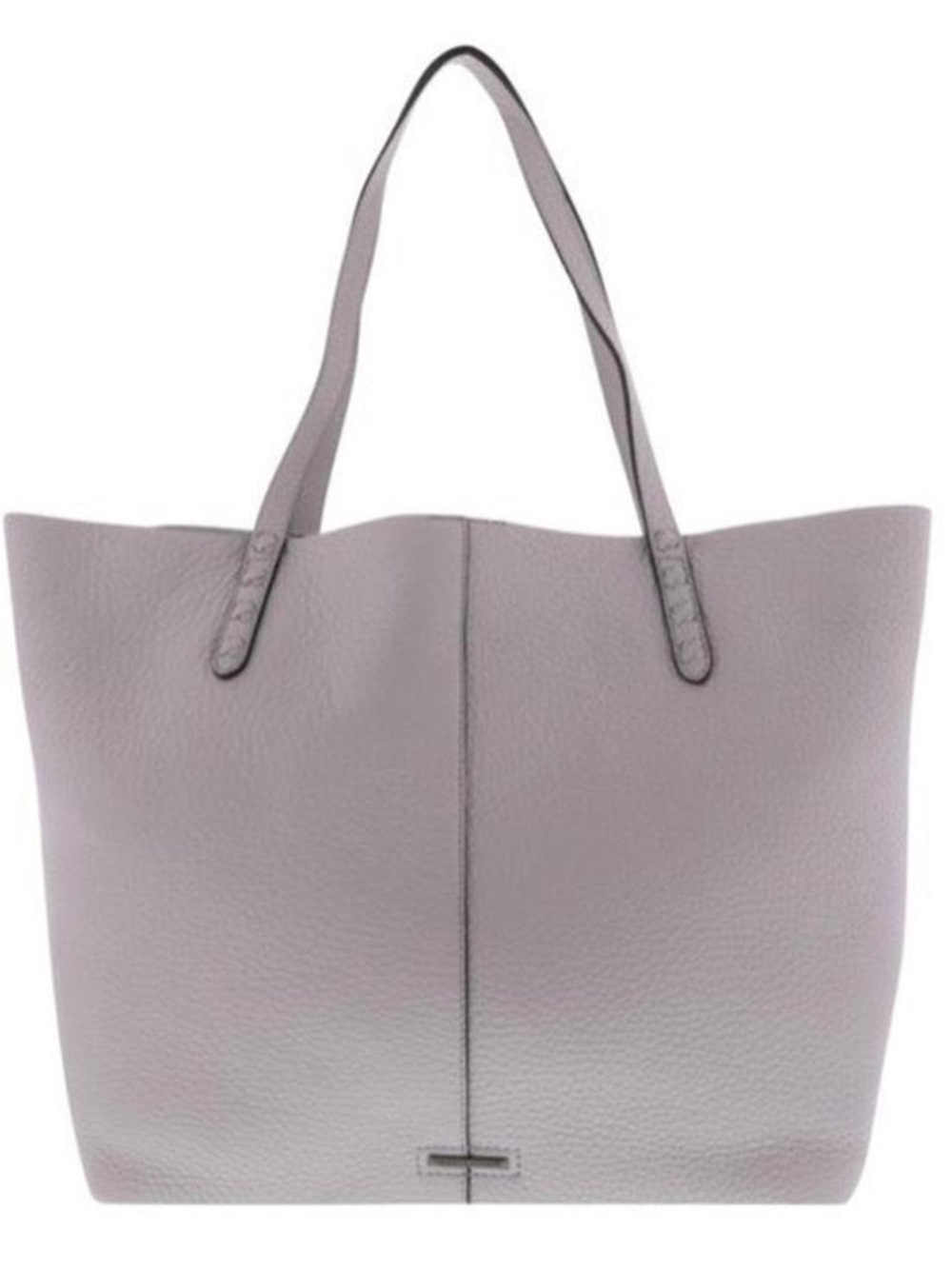 MINT Rebecca Minkoff Pebbled Leather Tote in Gray